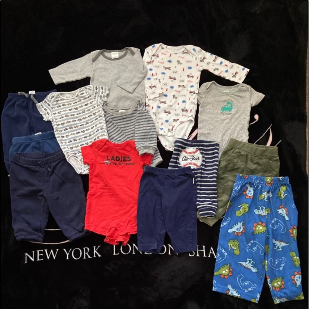 Baby clothes lot
